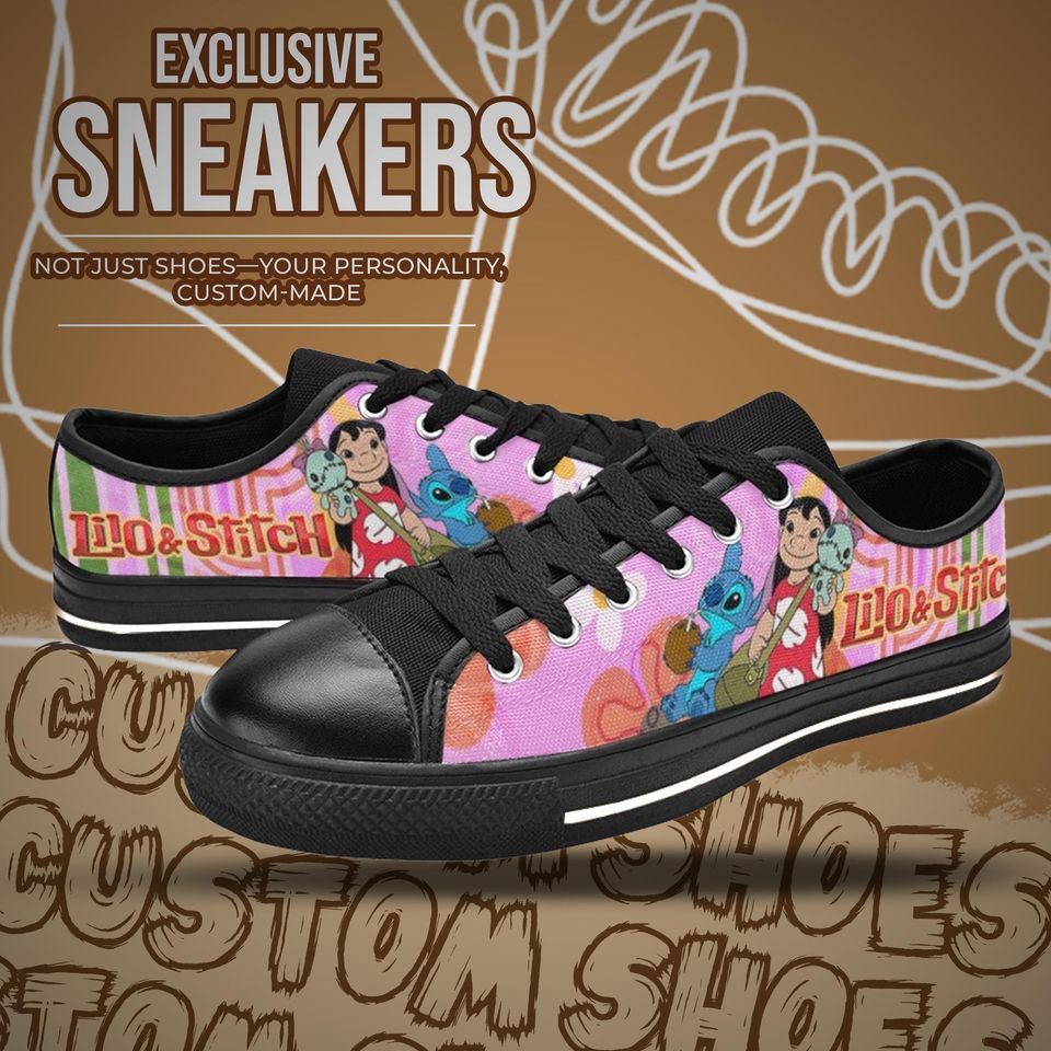 Lilo And Stitch Women's Low Top Shoe Sneakers