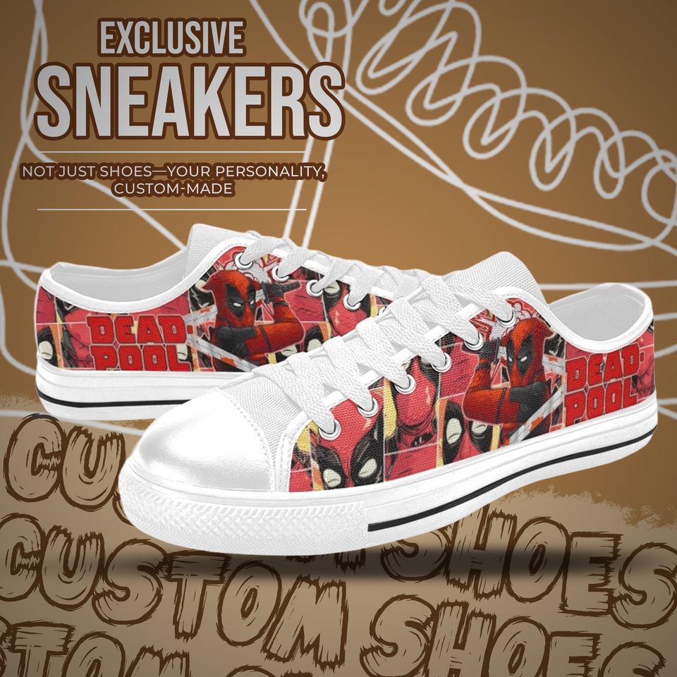 Deadpool Women's Low Top Shoe Sneakers