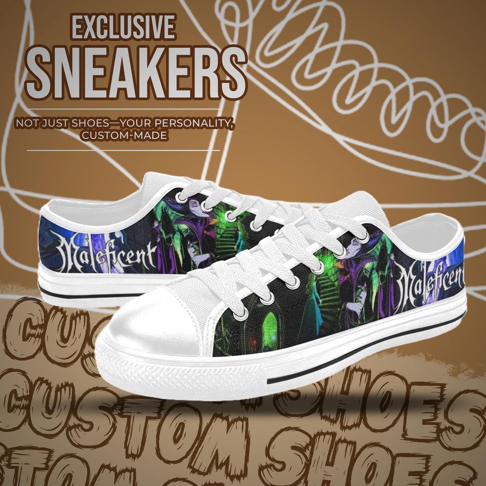 Maleficent Women's Low Top Shoe Sneakers