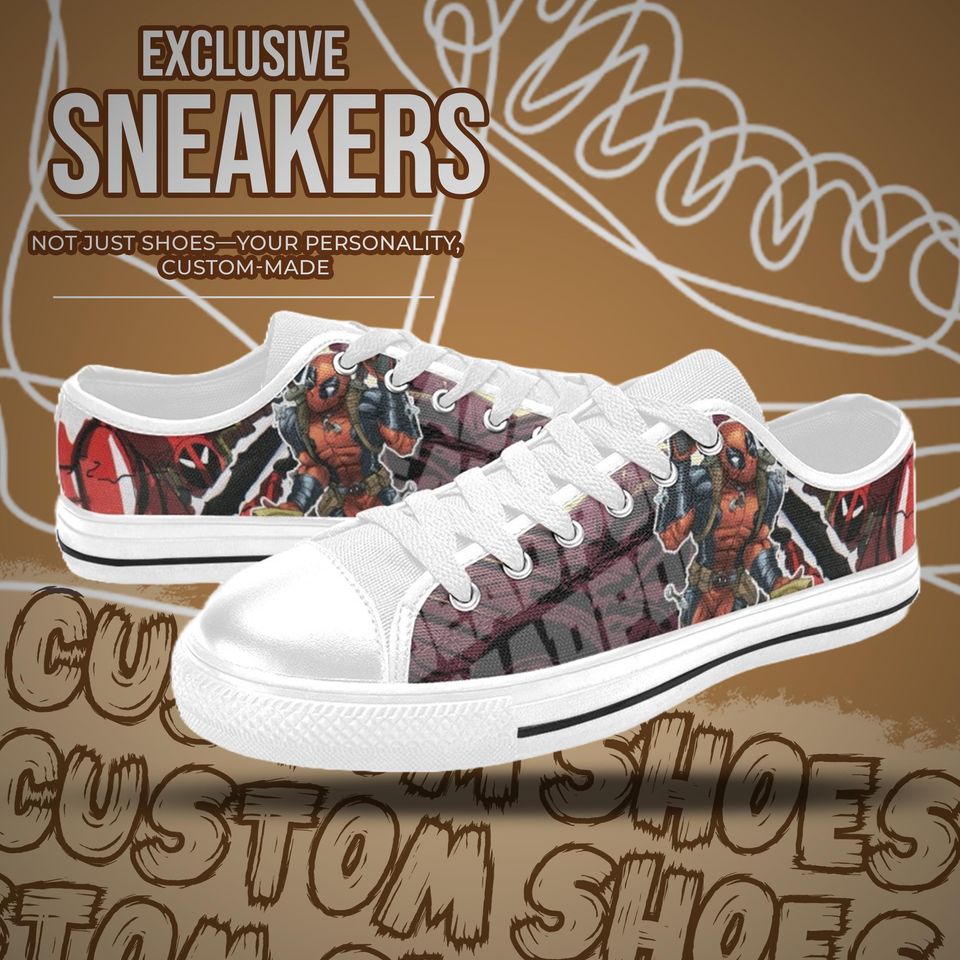 Deadpool Women's Low Top Shoe Sneakers