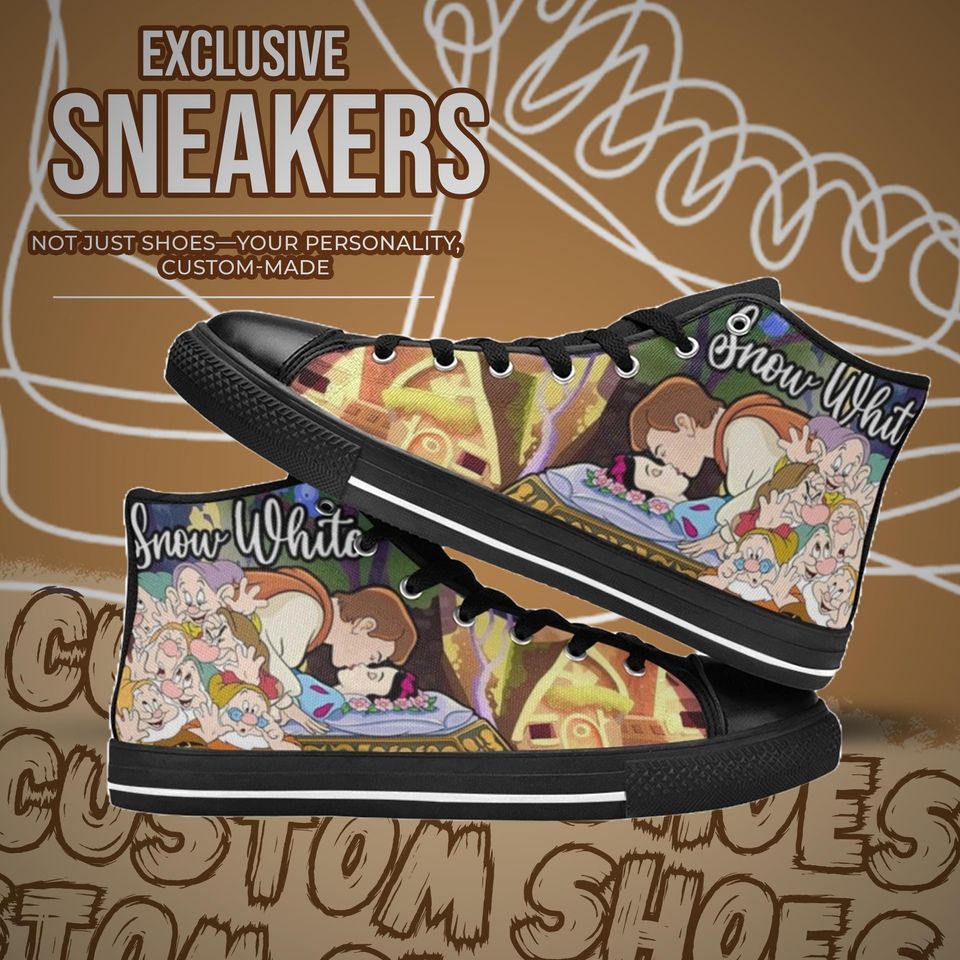 Snow White High Top Shoes