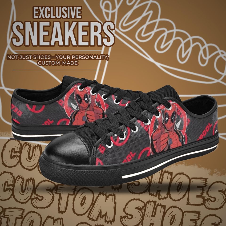 Deadpool Women's Low Top Shoe Sneakers