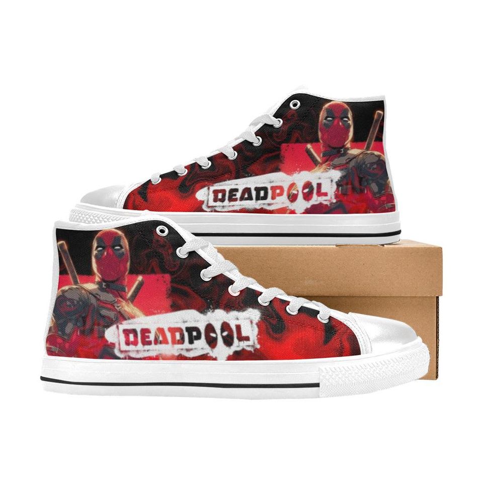 Deadpool High Top Shoes