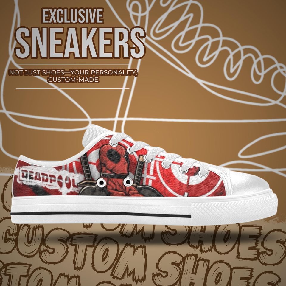 Deadpool Women's Low Top Shoe Sneakers