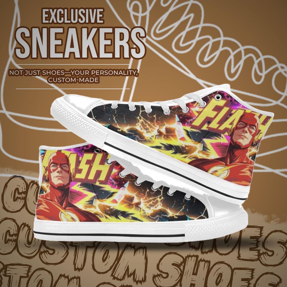 The Flash Sneakers High Top Shoes
