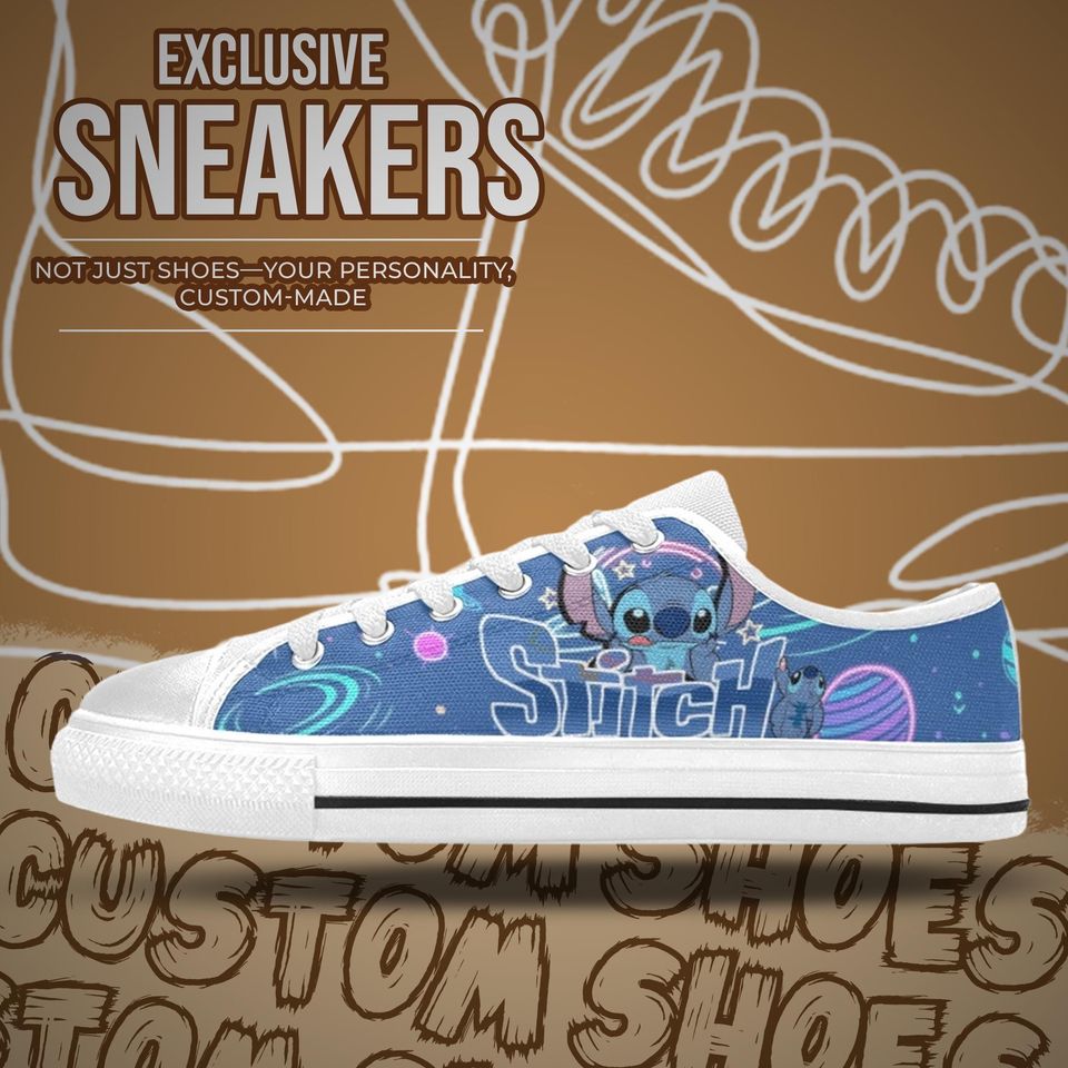 Lilo & Stitch Women's Low Top Shoe Sneakers