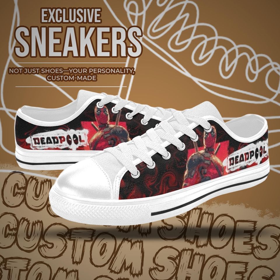 Deadpool Women's Low Top Shoe Sneakers