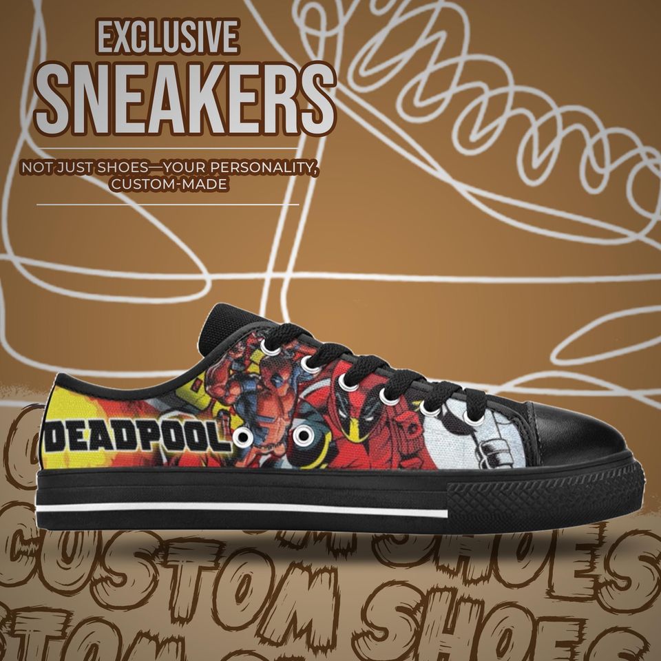 Deadpool Women's Low Top Shoe Sneakers