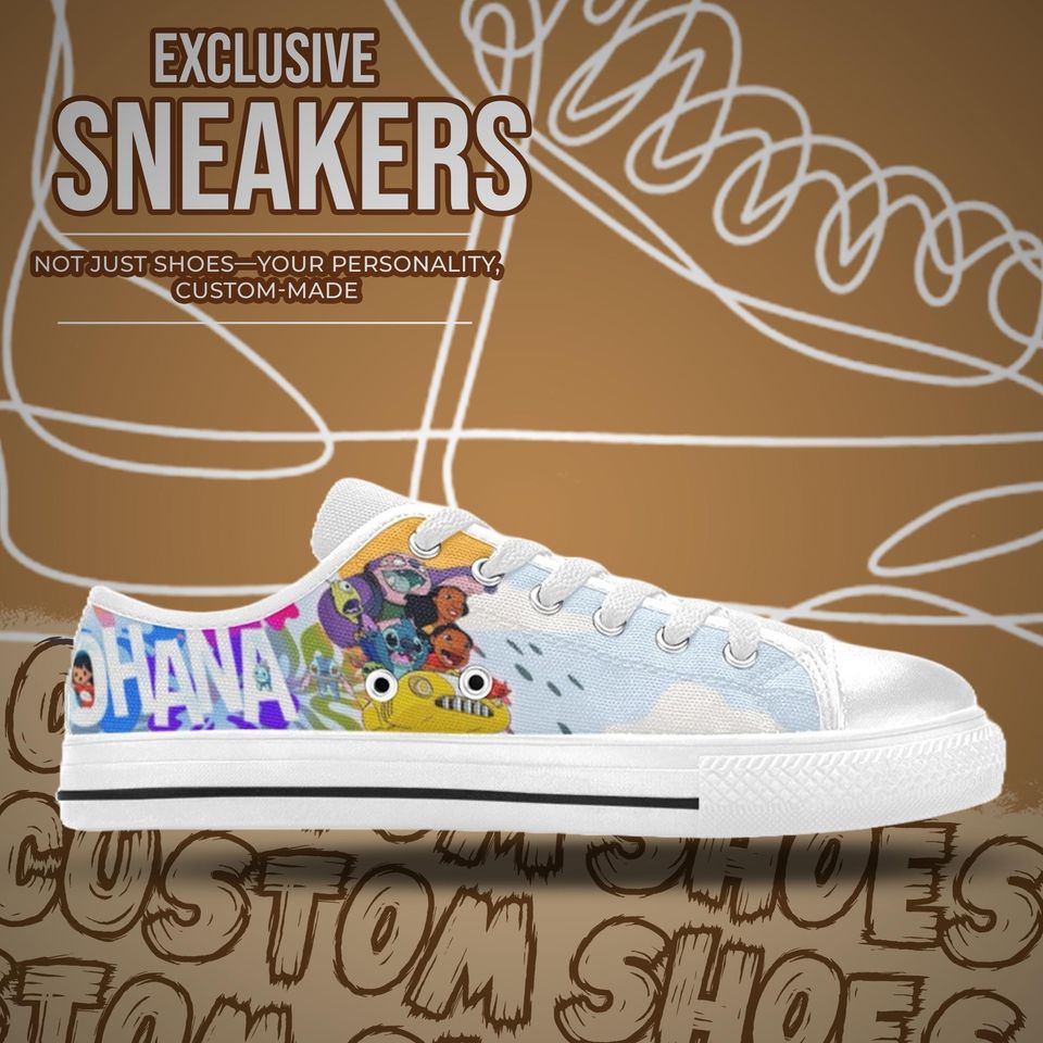Lilo & Stitch Women's Low Top Shoe Sneakers
