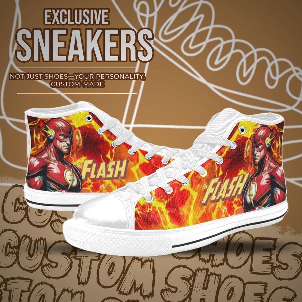 The Flash Sneakers High Top Shoes