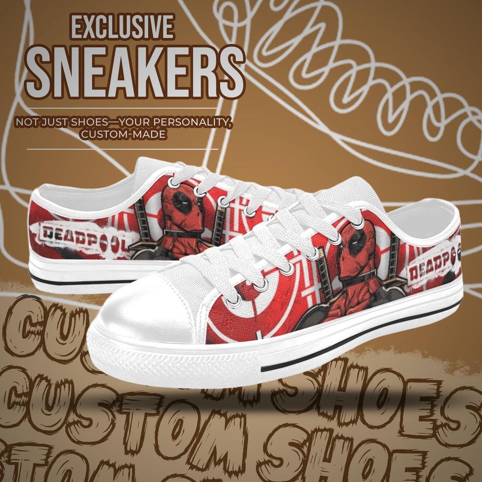 Deadpool Women's Low Top Shoe Sneakers