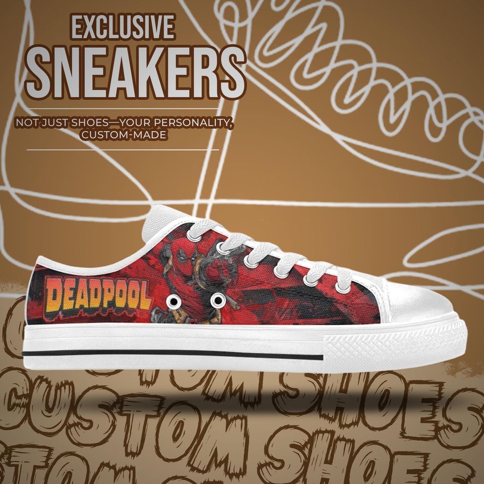 Deadpool Women's Low Top Shoe Sneakers