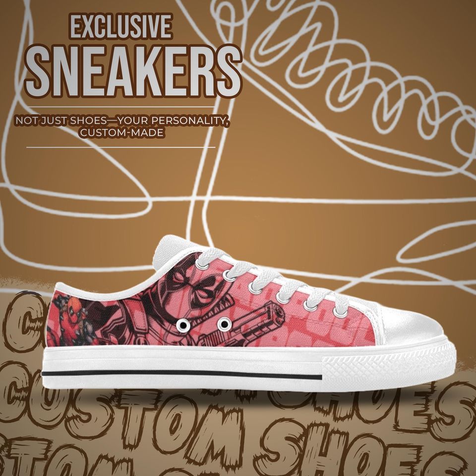 Deadpool Women's Low Top Shoe Sneakers
