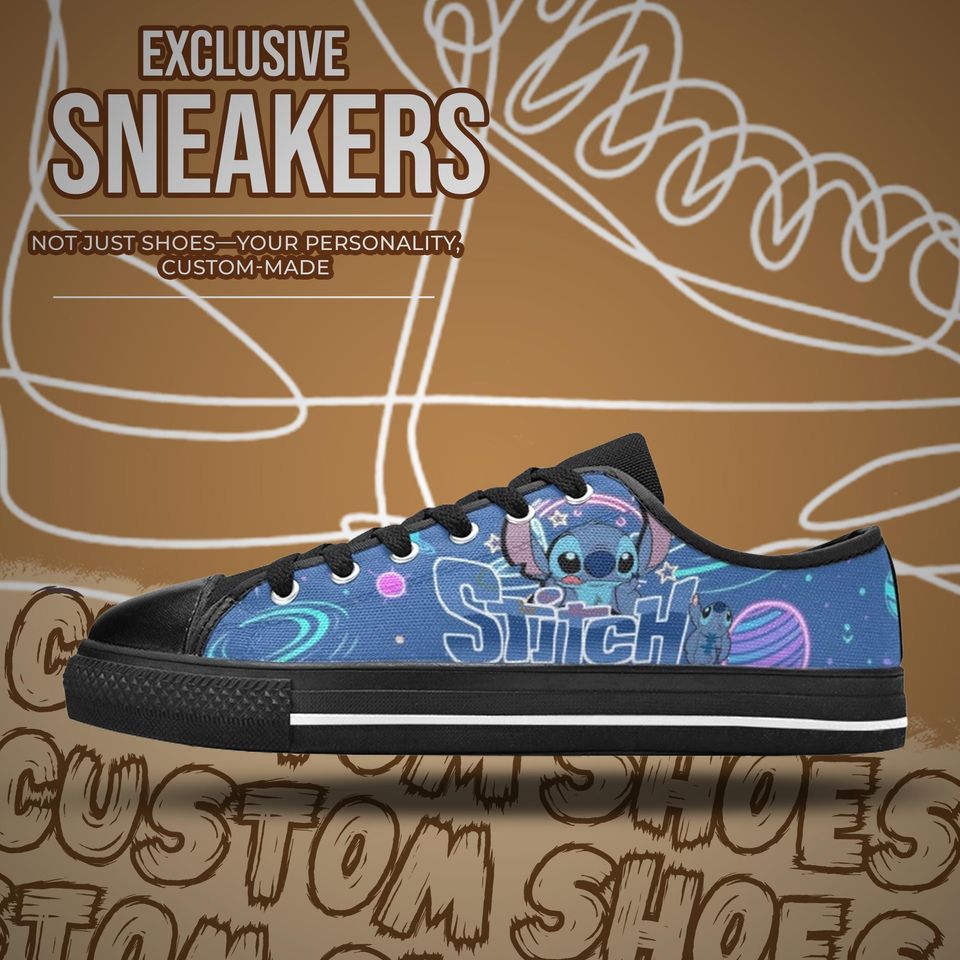 Lilo & Stitch Women's Low Top Shoe Sneakers