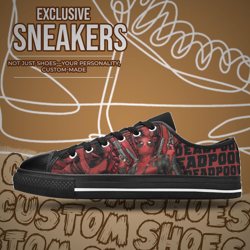 Deadpool Women's Low Top Shoe Sneakers