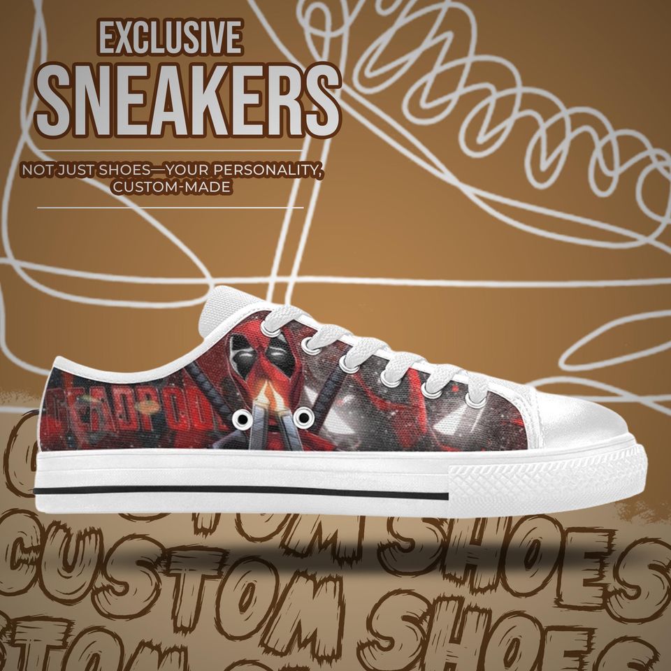 Deadpool Women's Low Top Shoe Sneakers