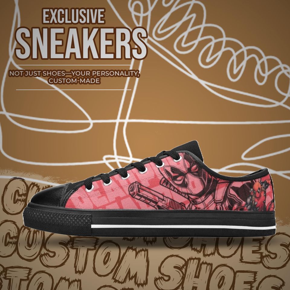 Deadpool Women's Low Top Shoe Sneakers