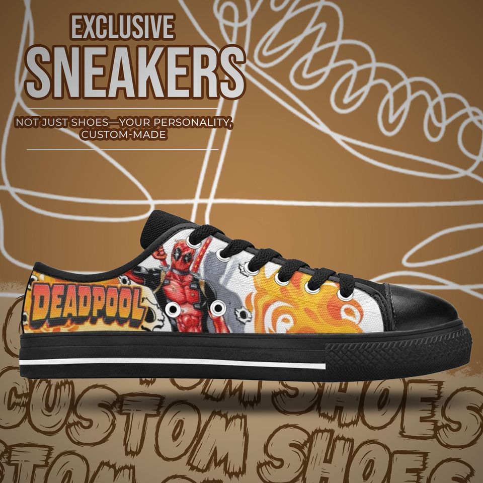 Deadpool Women's Low Top Shoe Sneakers