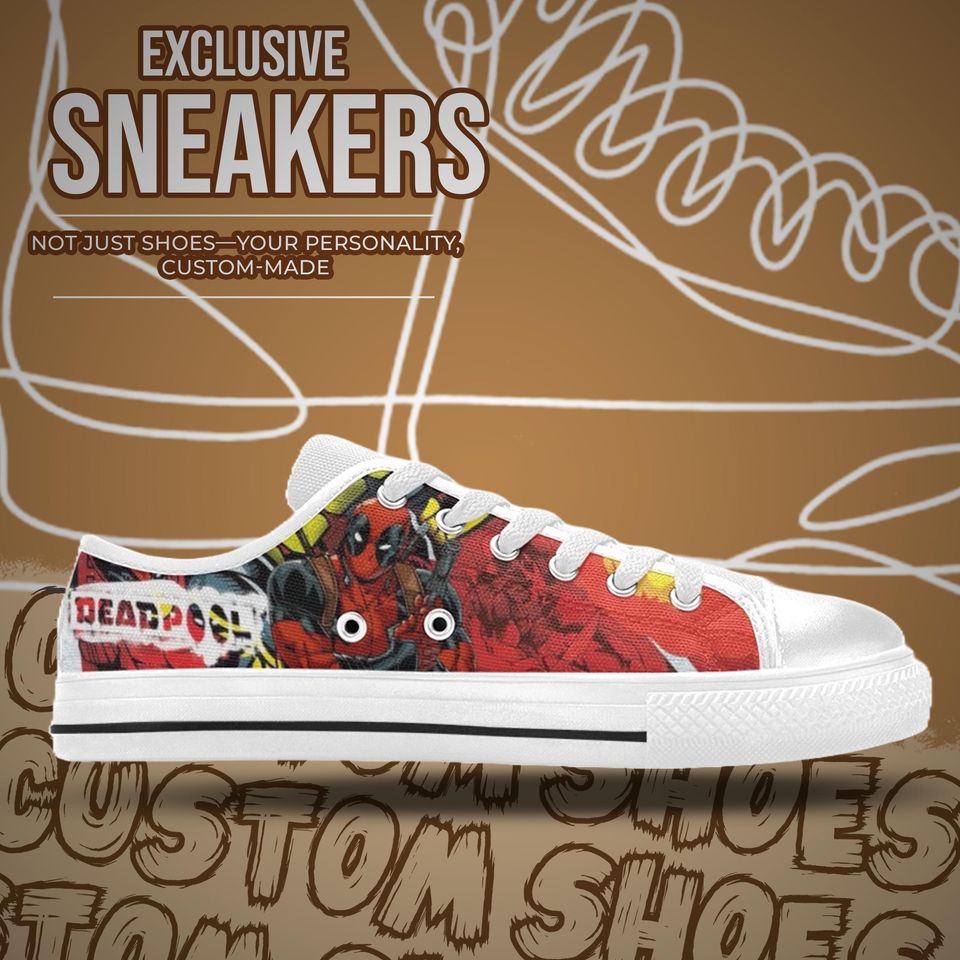 Deadpool Women's Low Top Shoe Sneakers
