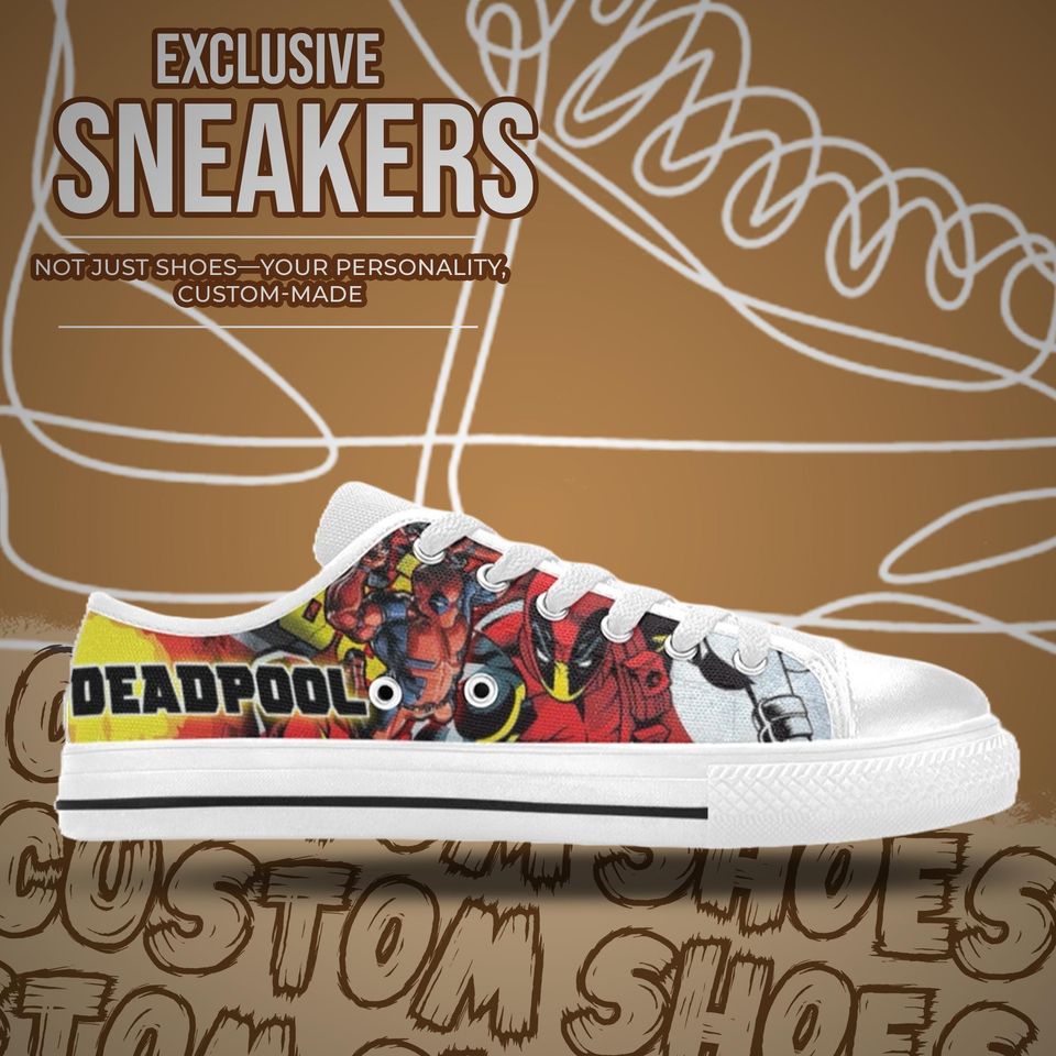 Deadpool Women's Low Top Shoe Sneakers