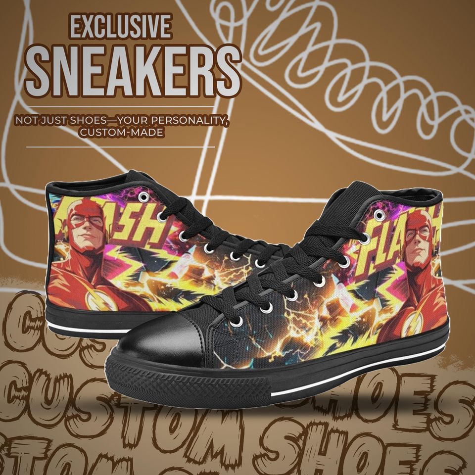 The Flash Sneakers High Top Shoes