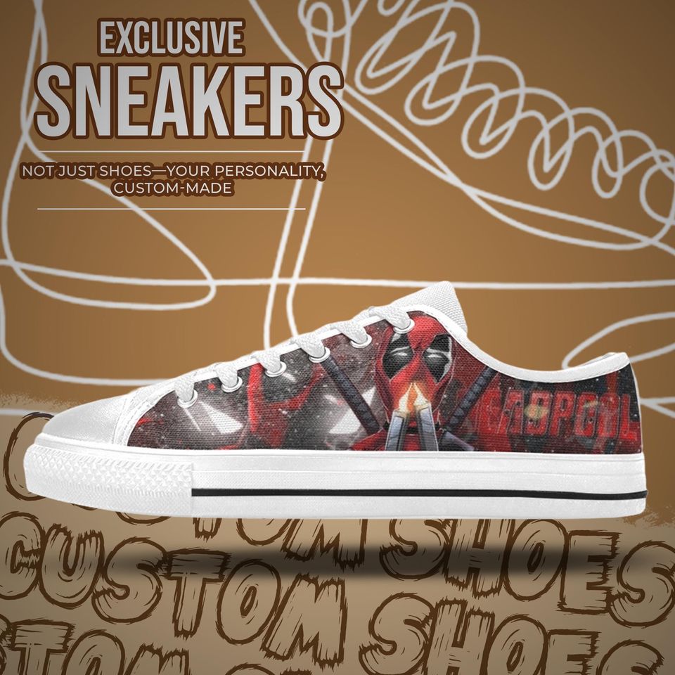Deadpool Women's Low Top Shoe Sneakers