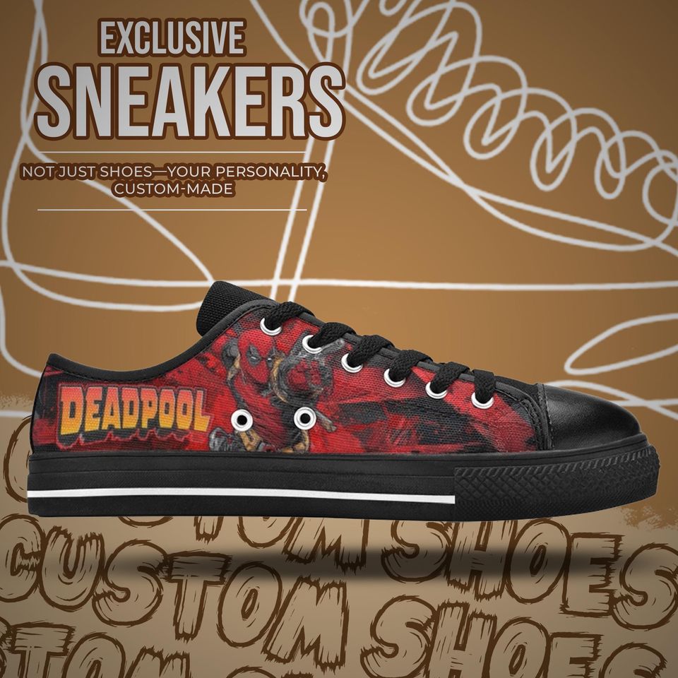 Deadpool Women's Low Top Shoe Sneakers
