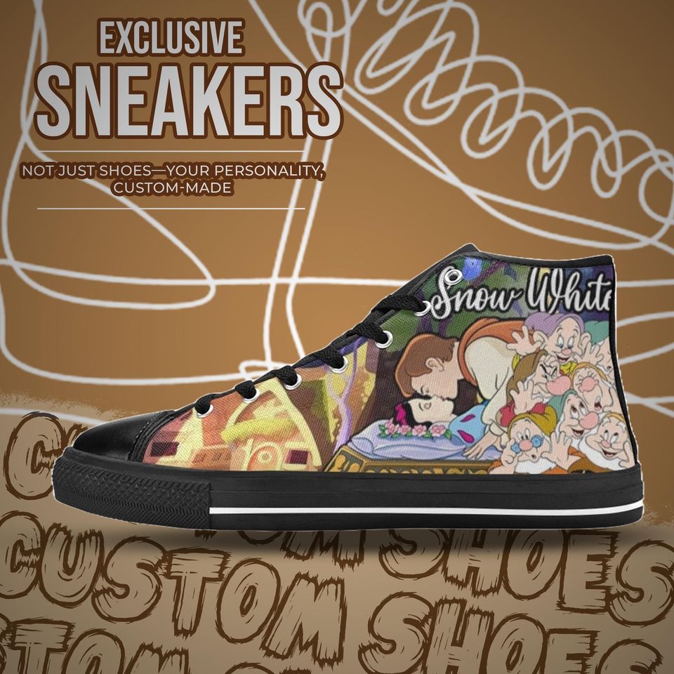 Snow White High Top Shoes