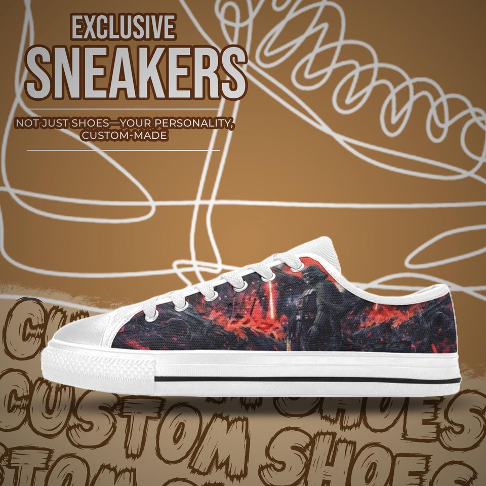 Darth Vader Women's Low Top Shoe Sneakers