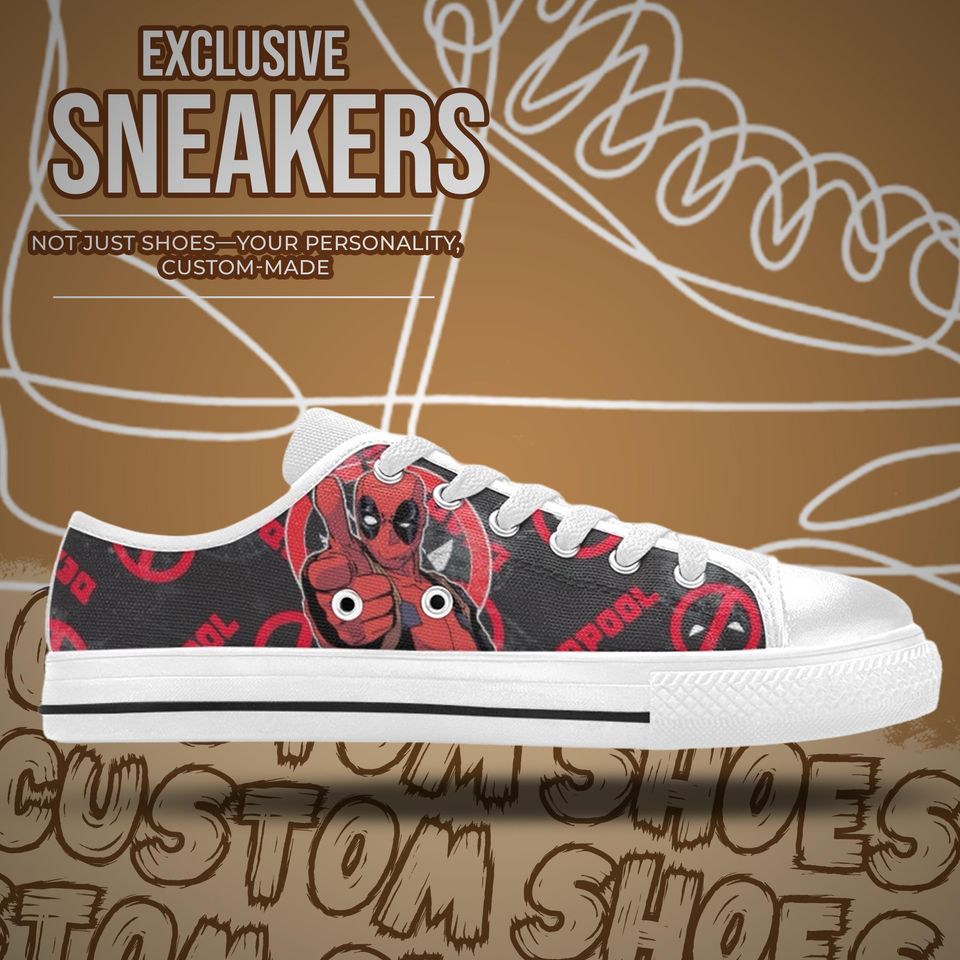Deadpool Women's Low Top Shoe Sneakers