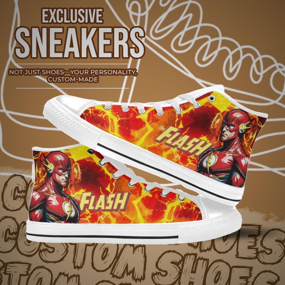 The Flash Sneakers High Top Shoes