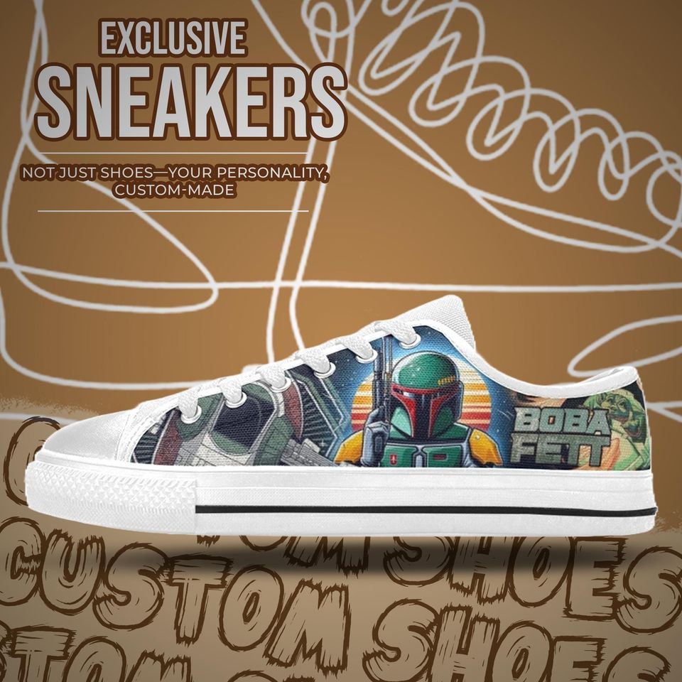 Boba Fett Women's Low Top Shoe Sneakers
