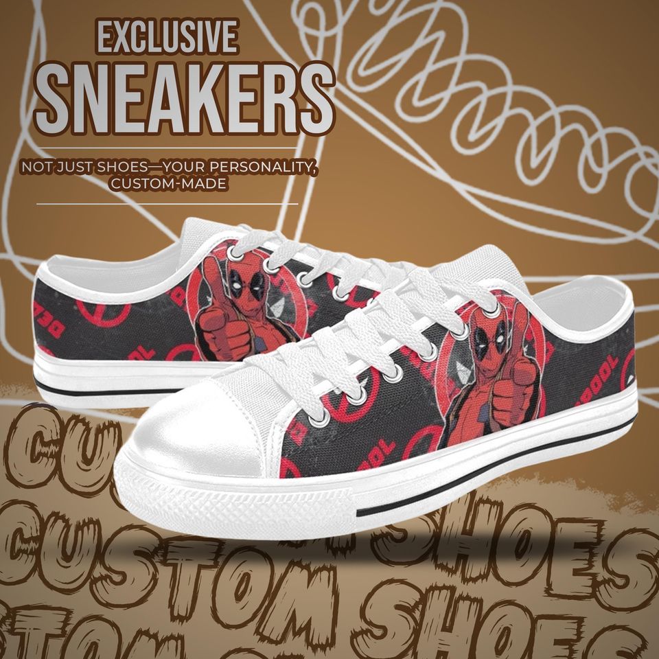 Deadpool Women's Low Top Shoe Sneakers