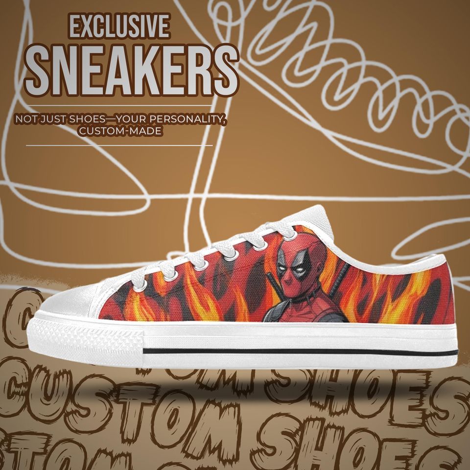 Deadpool Women's Low Top Shoe Sneakers
