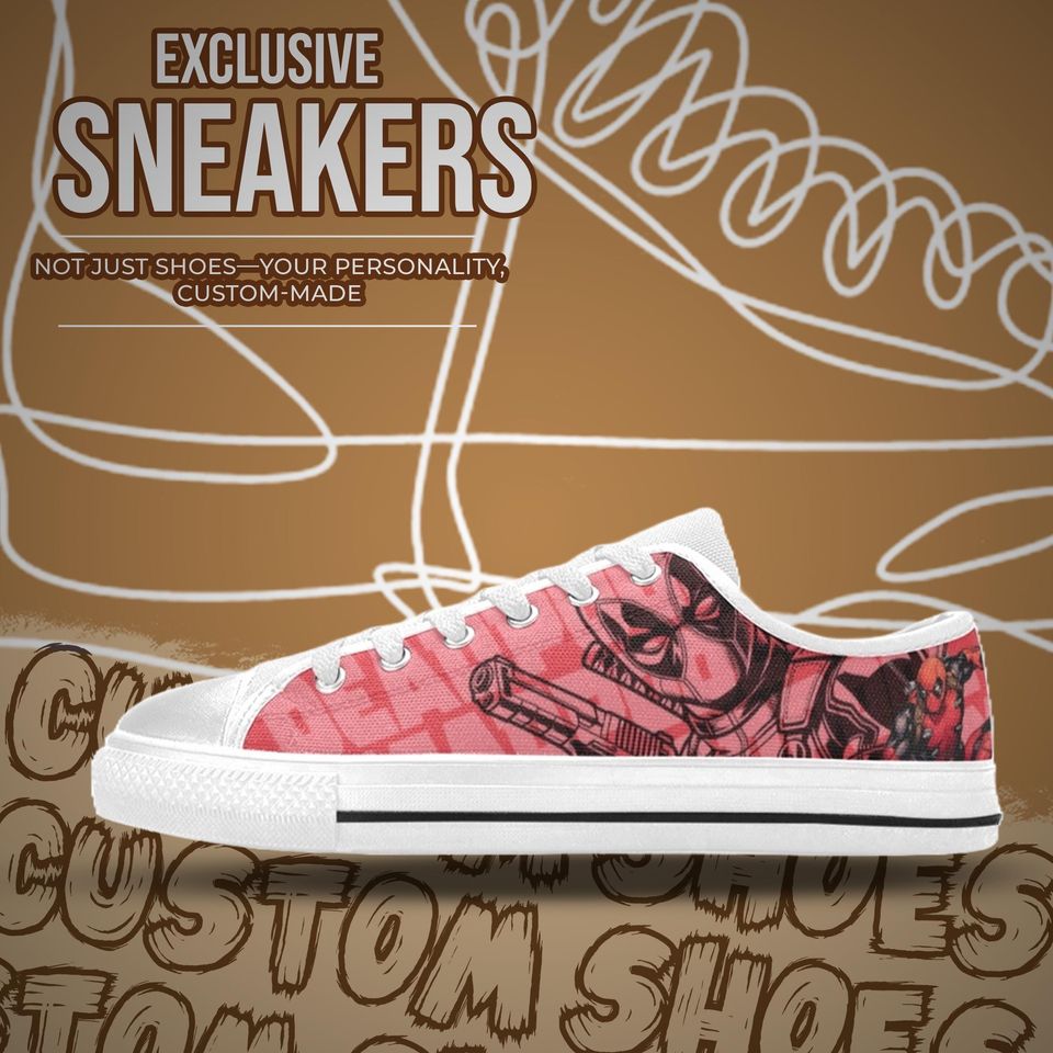 Deadpool Women's Low Top Shoe Sneakers