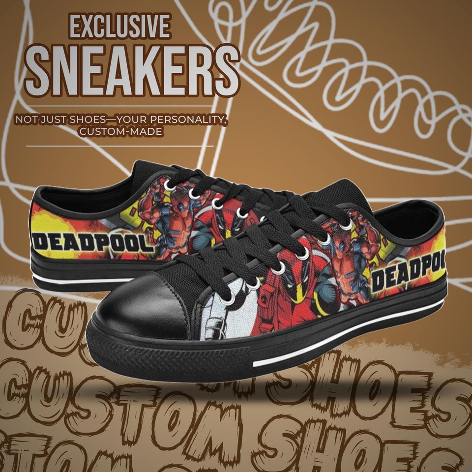 Deadpool Women's Low Top Shoe Sneakers