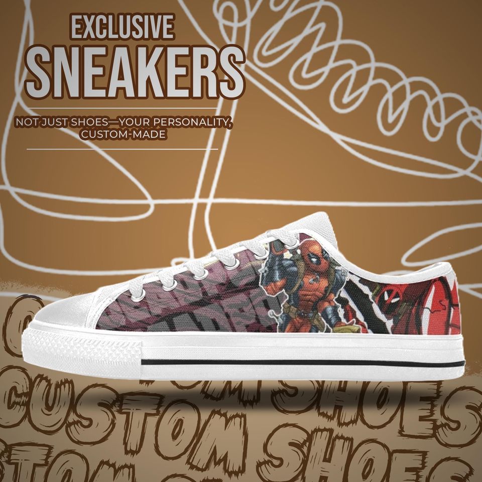 Deadpool Women's Low Top Shoe Sneakers