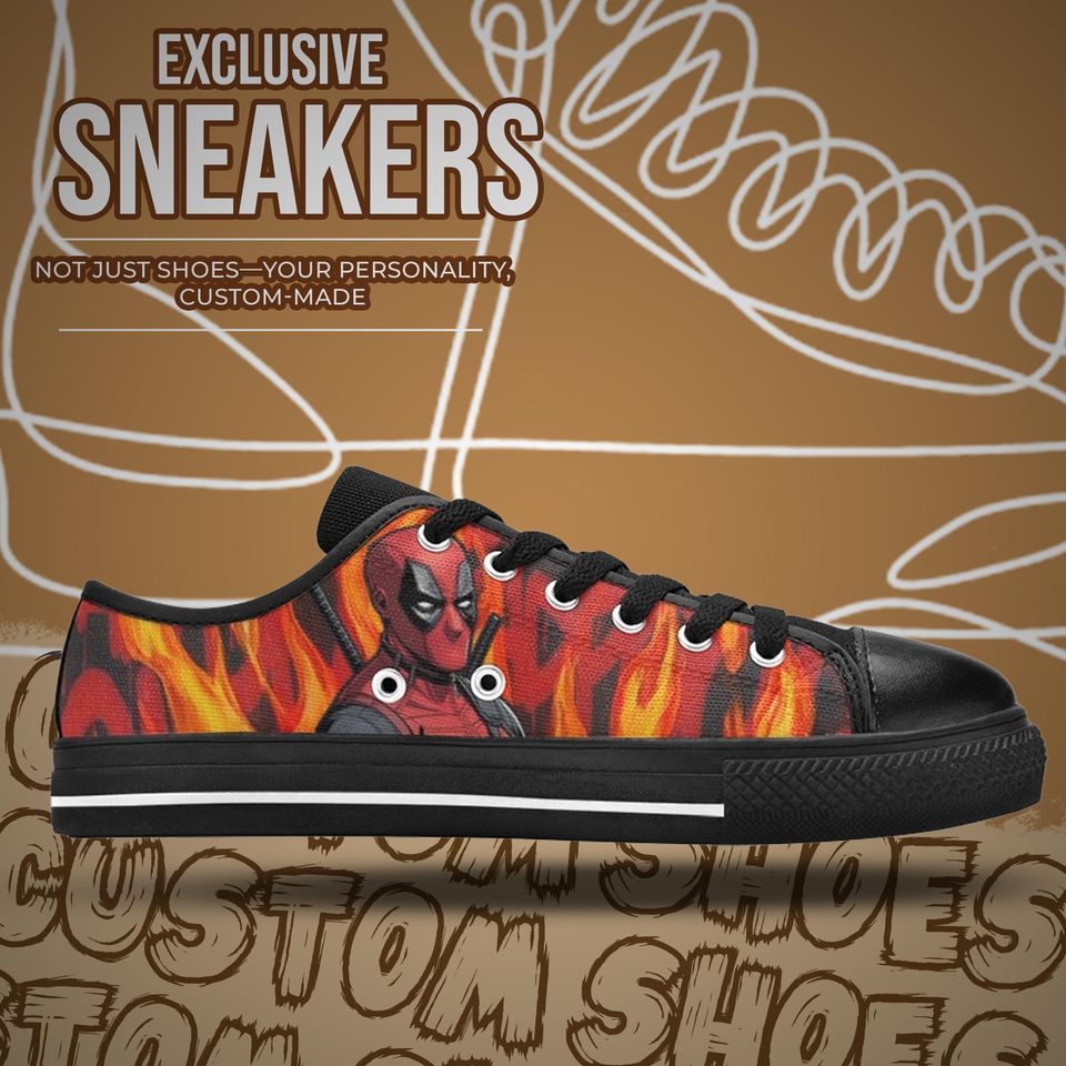 Deadpool Women's Low Top Shoe Sneakers