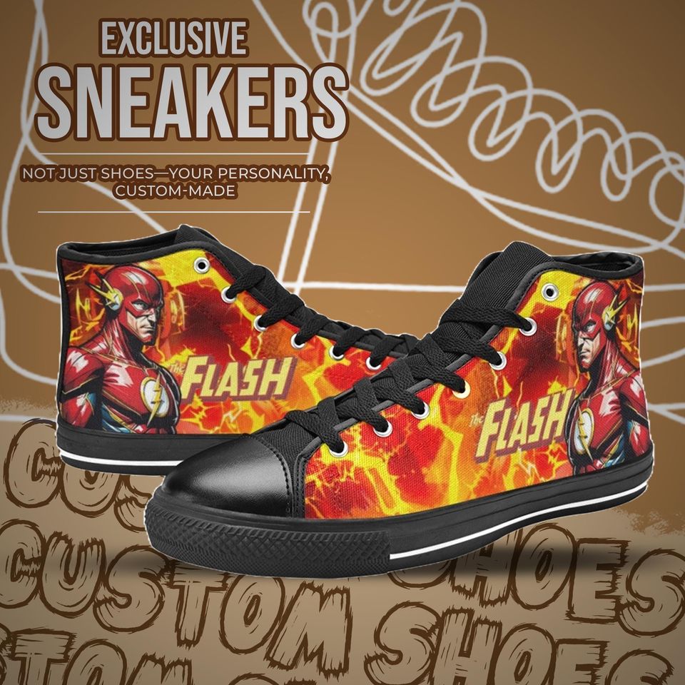The Flash Sneakers High Top Shoes