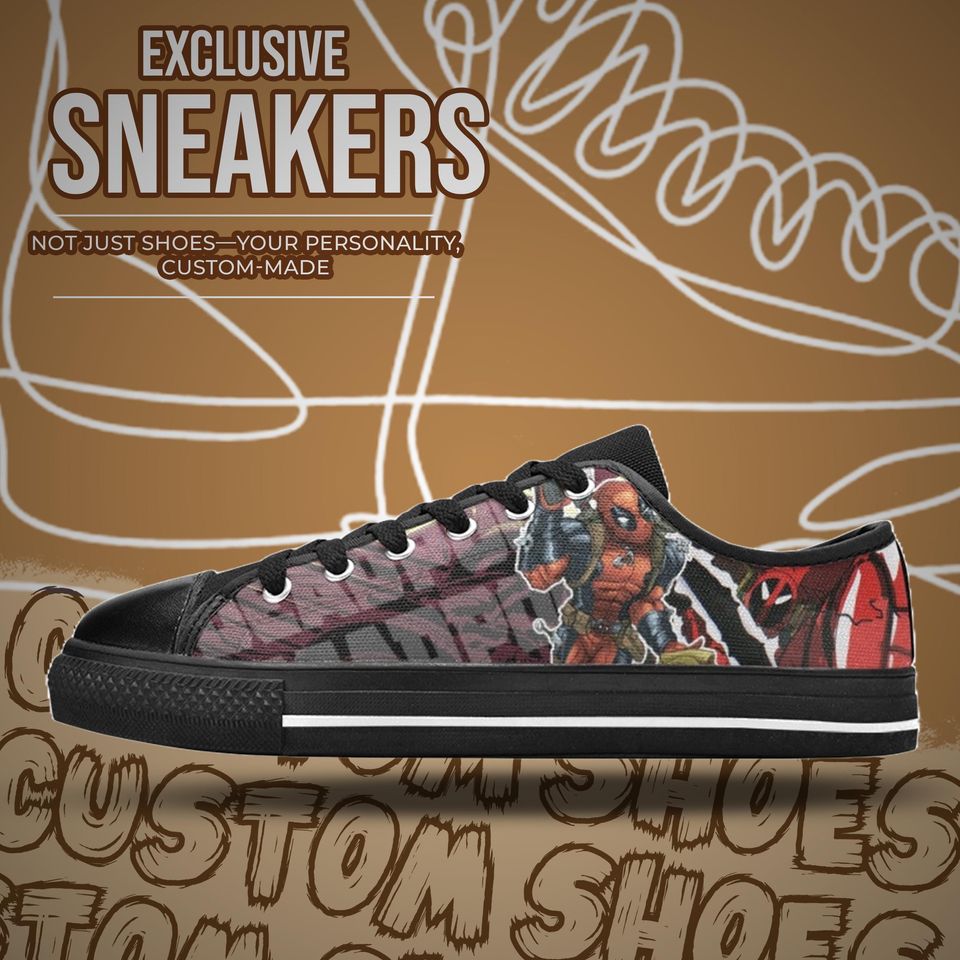 Deadpool Women's Low Top Shoe Sneakers