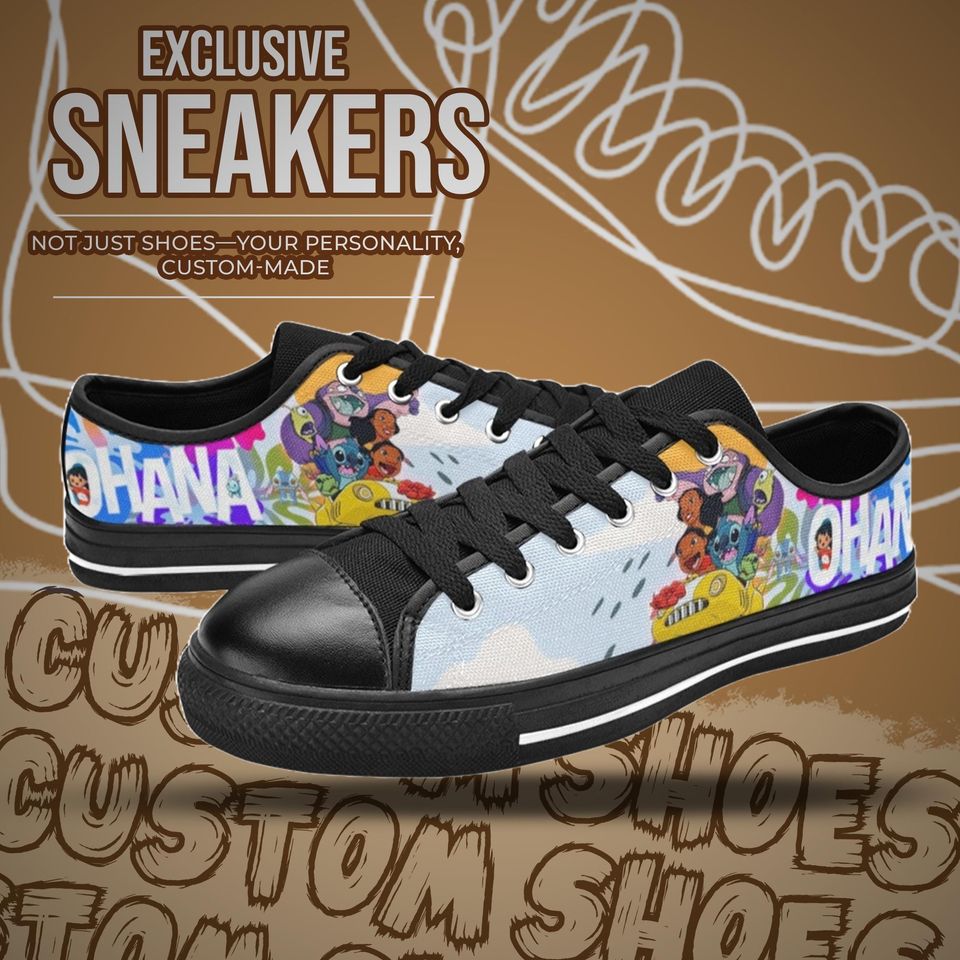 Lilo & Stitch Women's Low Top Shoe Sneakers