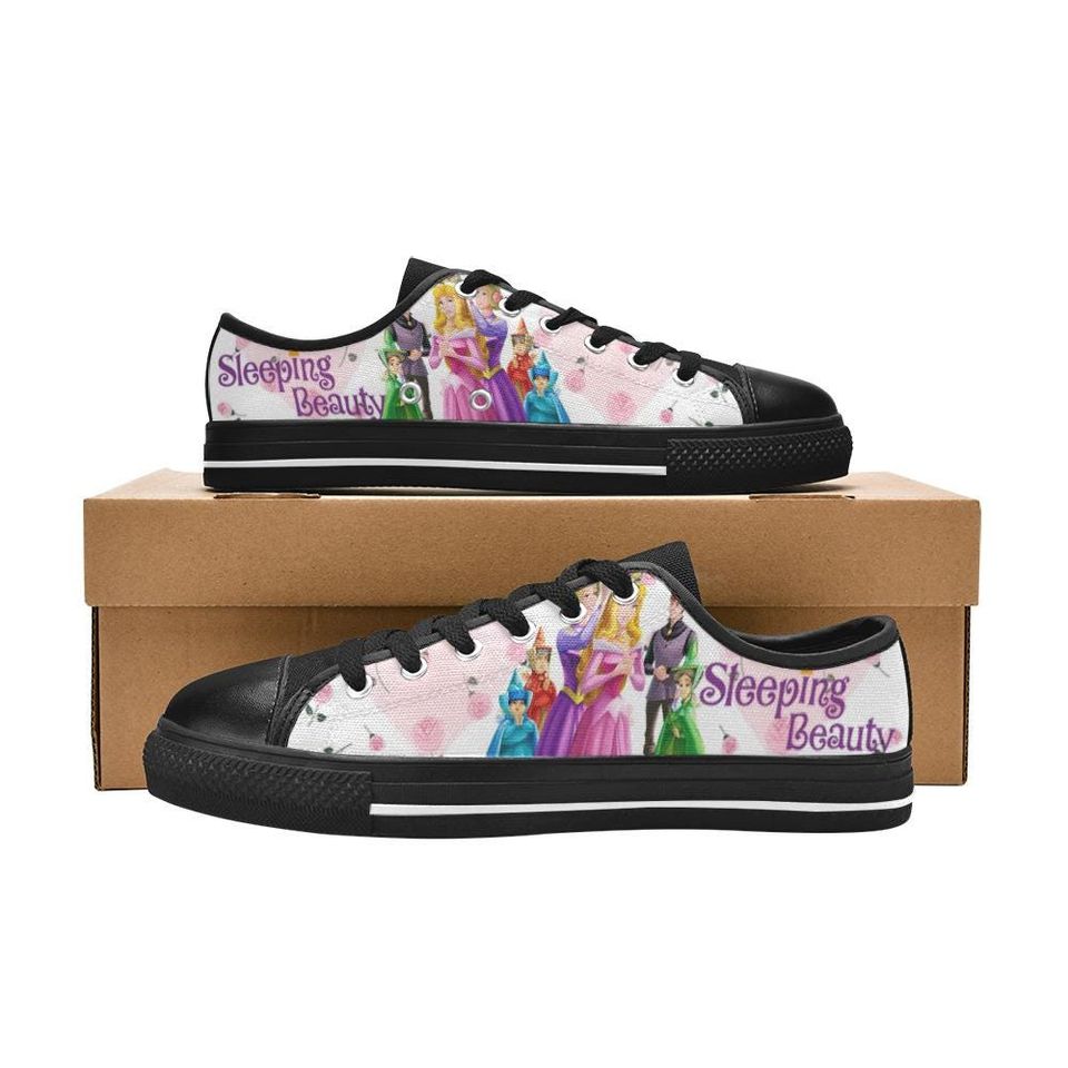 Sleeping Beauty Women's Low Top Shoe Sneakers