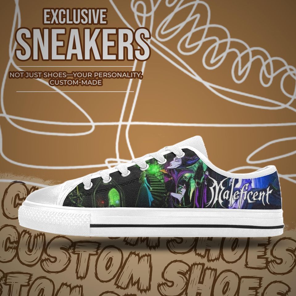Maleficent Women's Low Top Shoe Sneakers