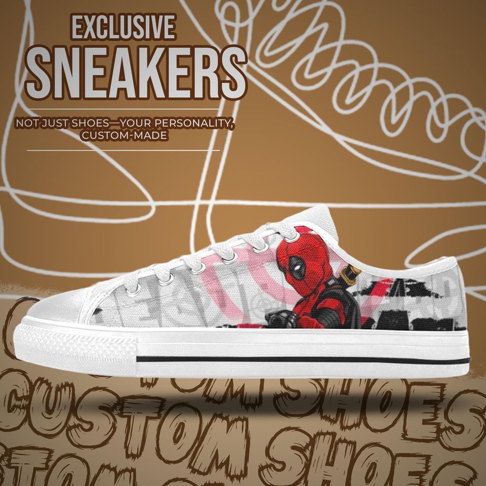 Deadpool Women's Low Top Shoe Sneakers