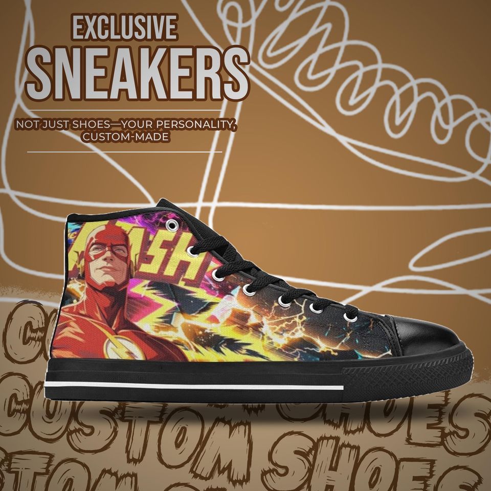 The Flash Sneakers High Top Shoes