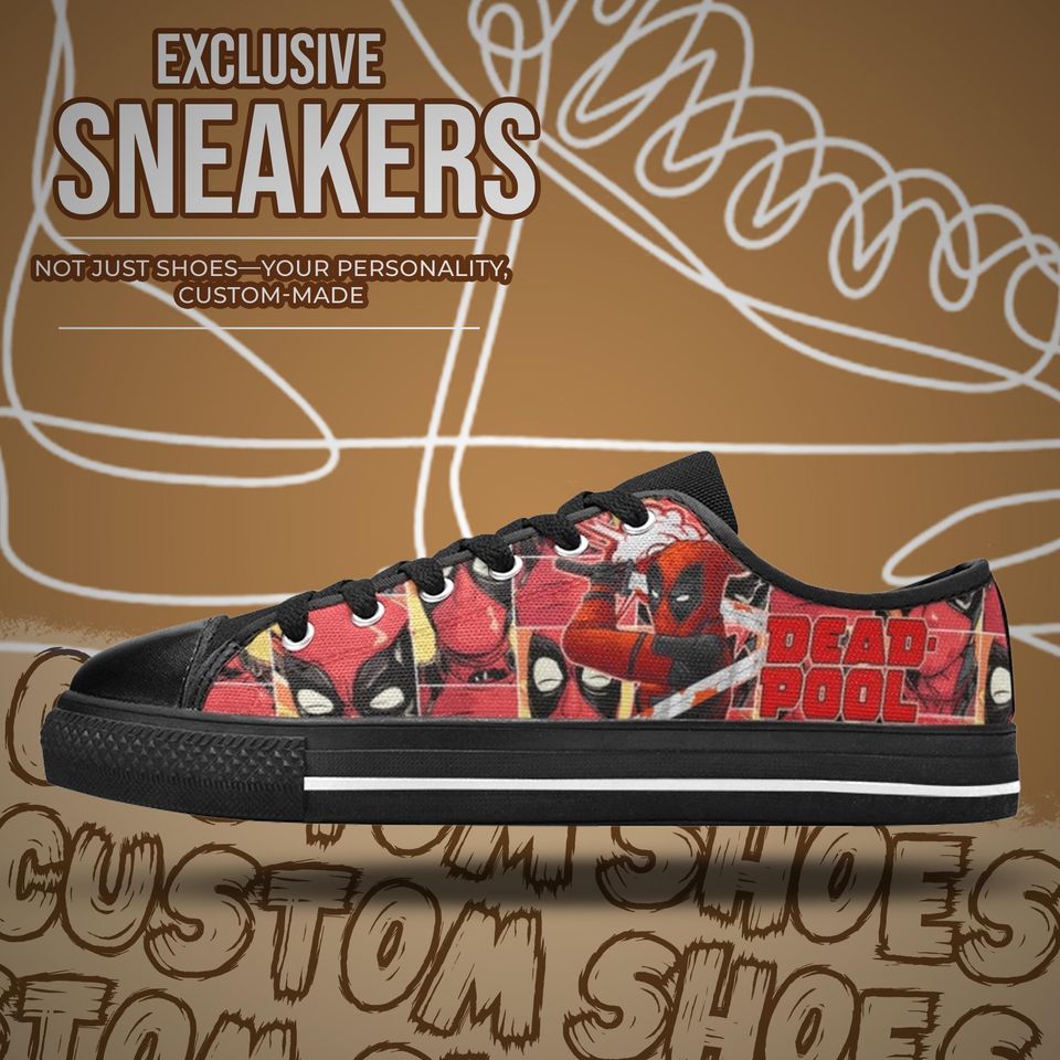 Deadpool Women's Low Top Shoe Sneakers