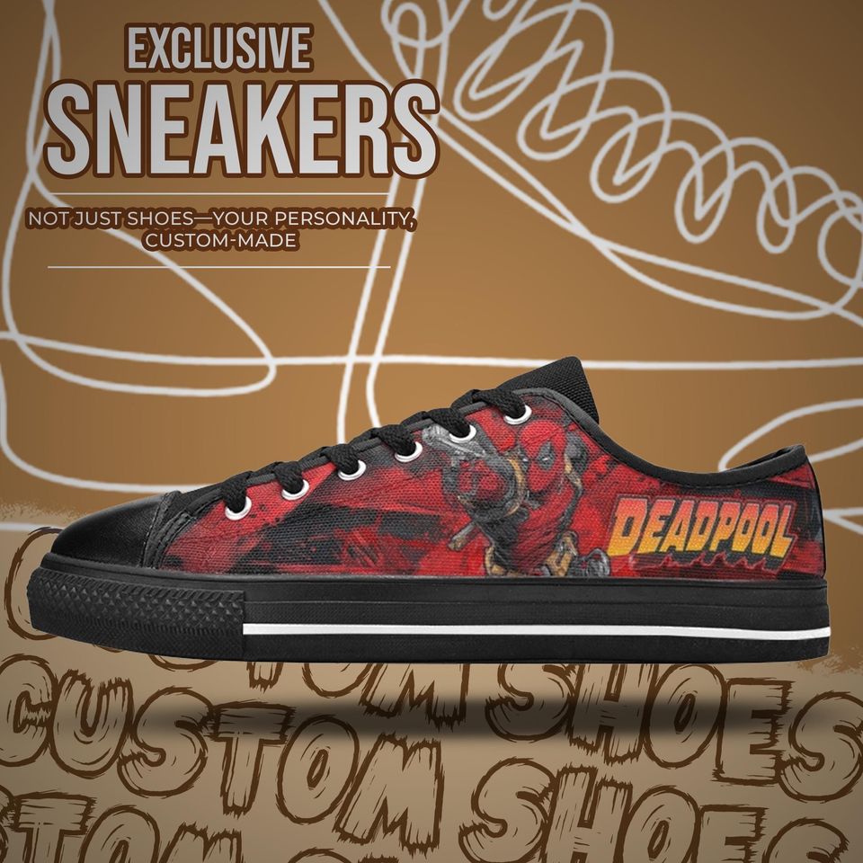 Deadpool Women's Low Top Shoe Sneakers