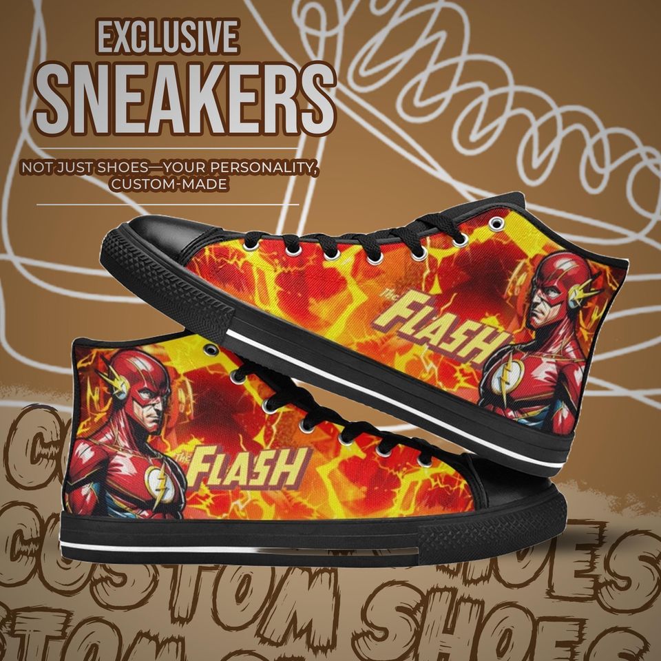 The Flash Sneakers High Top Shoes