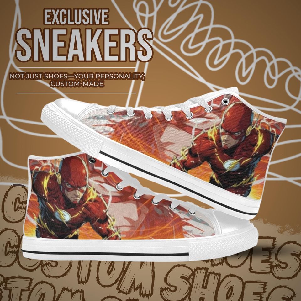 The Flash High Top Shoes Sneakers for Men and Women