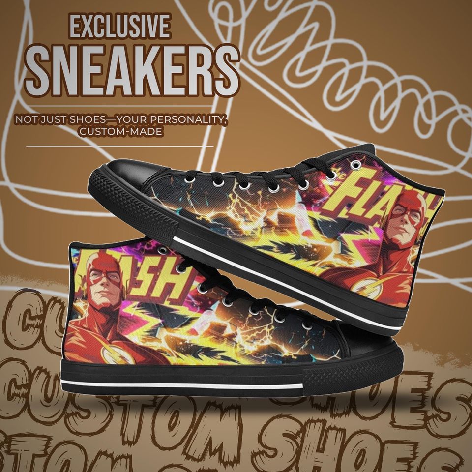 The Flash Sneakers High Top Shoes